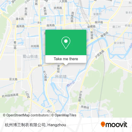 杭州博兰制衣有限公司 map