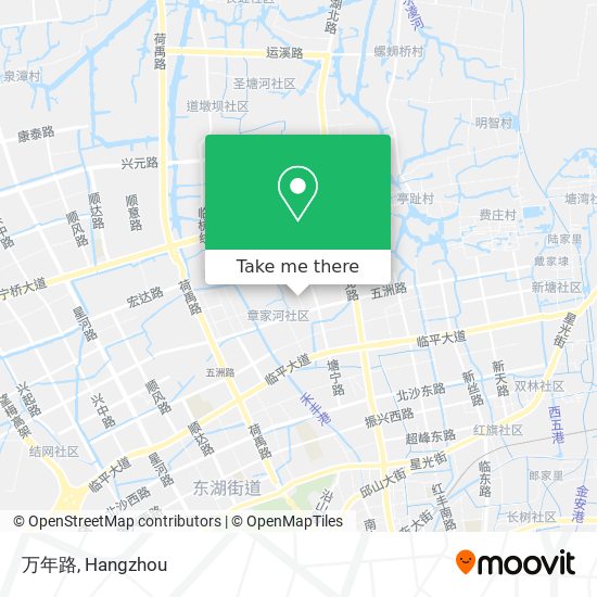 万年路 map
