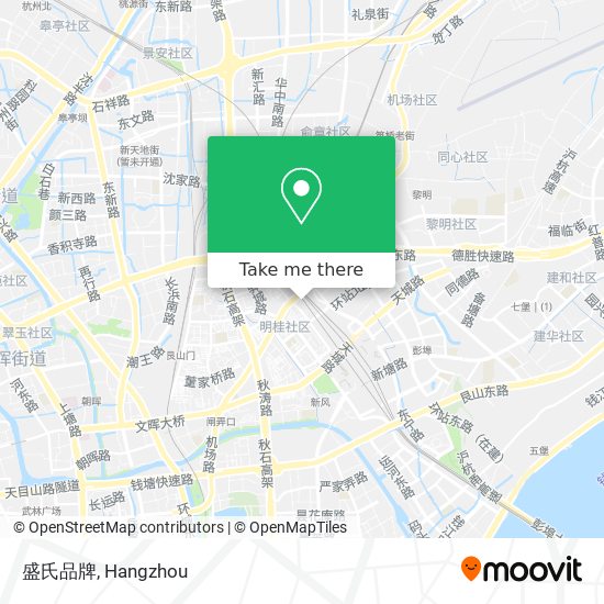 盛氏品牌 map