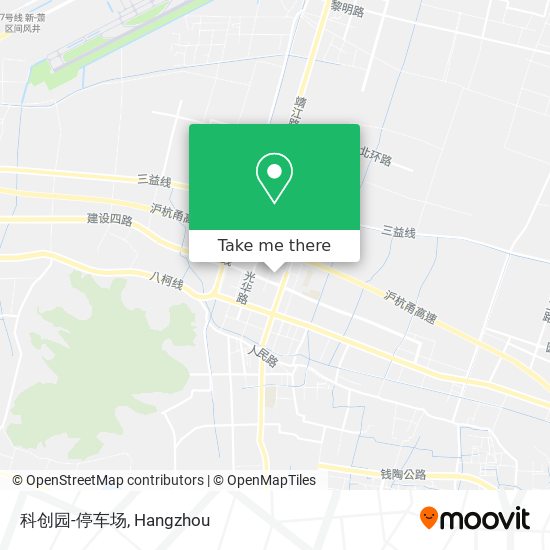科创园-停车场 map