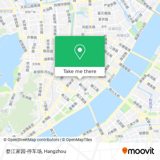 婺江家园-停车场 map