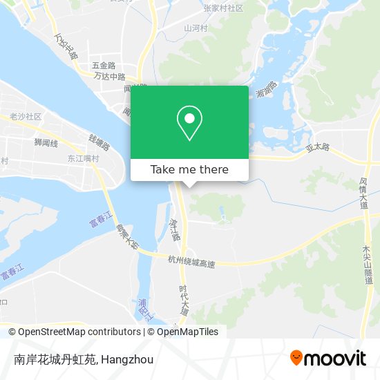 南岸花城丹虹苑 map
