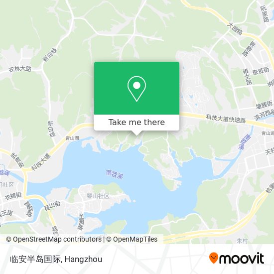 临安半岛国际 map