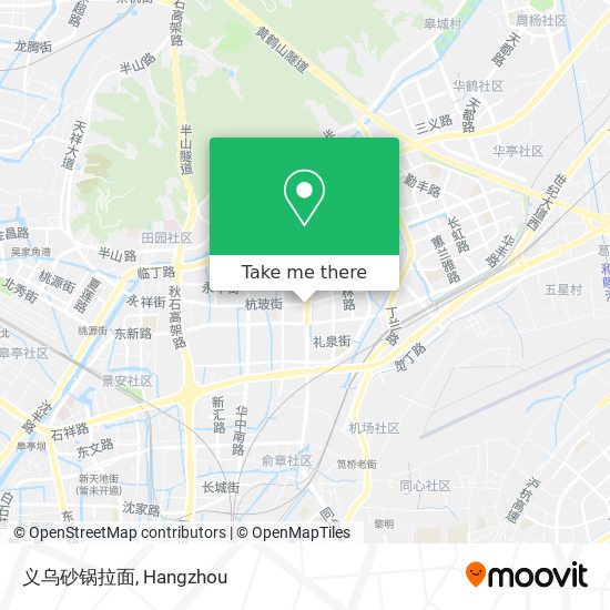 义乌砂锅拉面 map