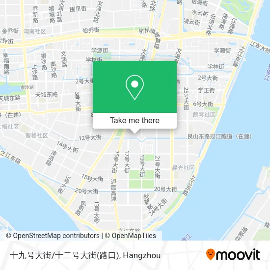 十九号大街/十二号大街(路口) map