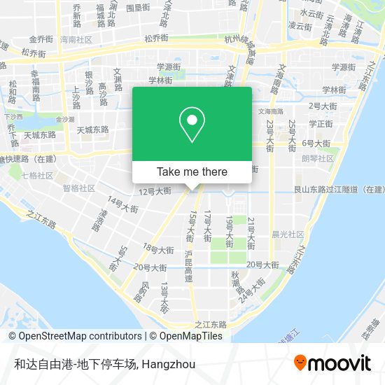 和达自由港-地下停车场 map