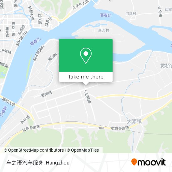 车之语汽车服务 map
