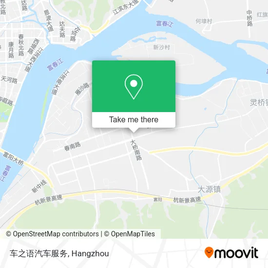 车之语汽车服务 map