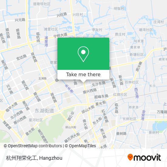 杭州翔荣化工 map