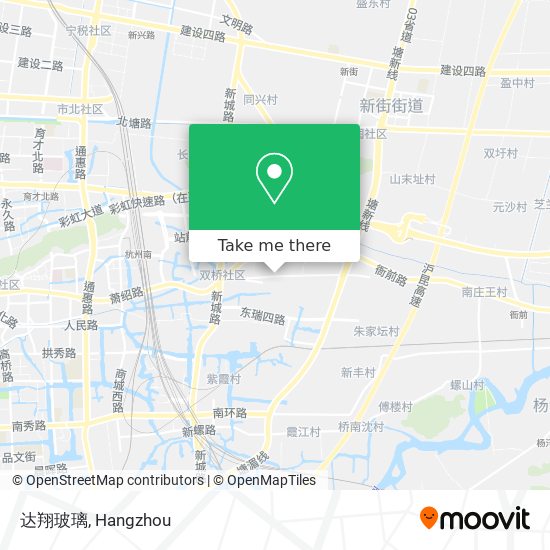 达翔玻璃 map