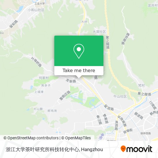 浙江大学茶叶研究所科技转化中心 map