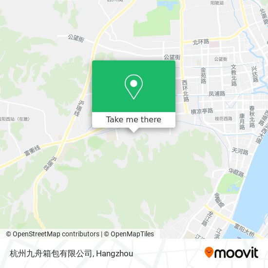 杭州九舟箱包有限公司 map