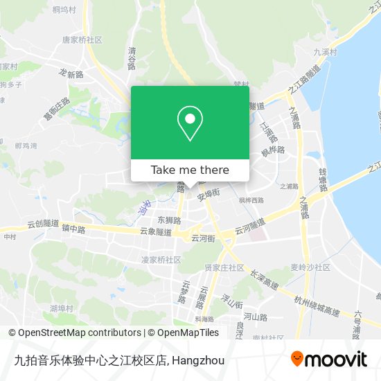 九拍音乐体验中心之江校区店 map