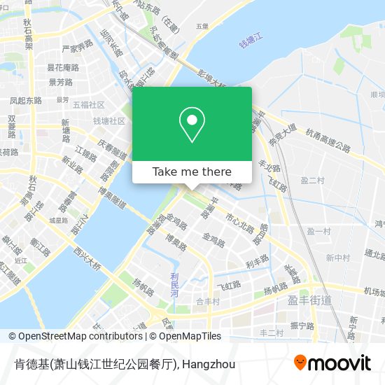 肯德基(萧山钱江世纪公园餐厅) map