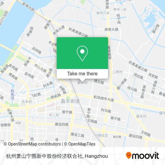 杭州萧山宁围新中股份经济联合社 map