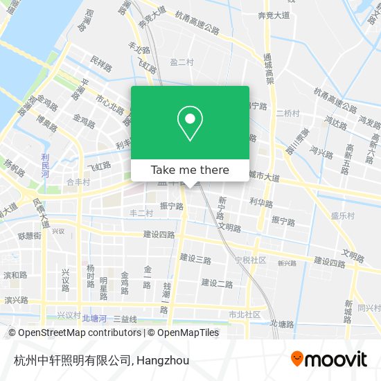 杭州中轩照明有限公司 map