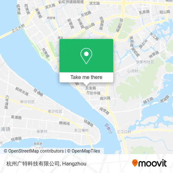 杭州广特科技有限公司 map