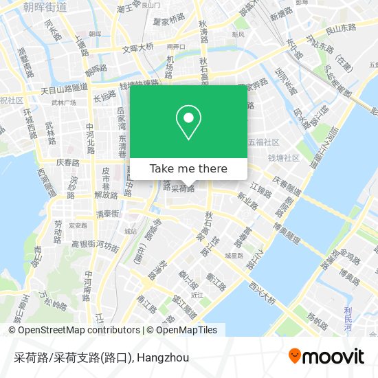 采荷路/采荷支路(路口) map