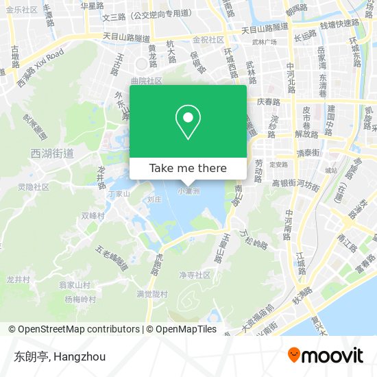 东朗亭 map