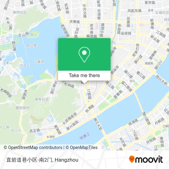 直箭道巷小区-南2门 map