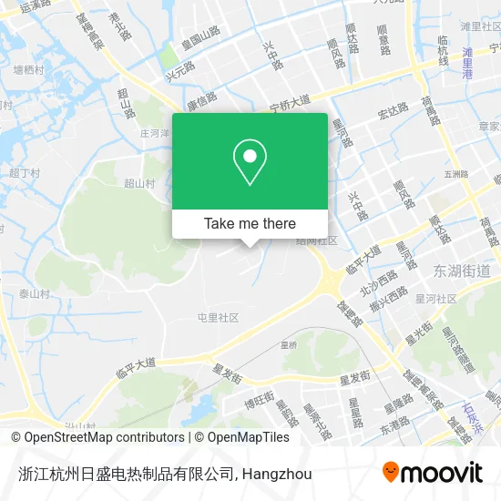 浙江杭州日盛电热制品有限公司 map