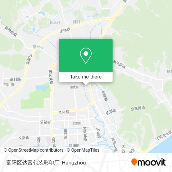 富阳区达富包装彩印厂 map