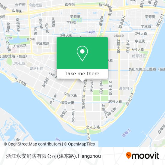 浙江永安消防有限公司(津东路) map