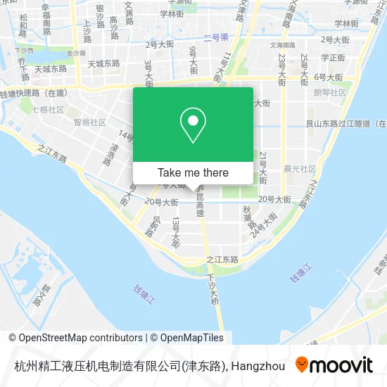 杭州精工液压机电制造有限公司(津东路) map