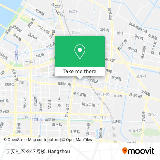 宁安社区-247号楼 map