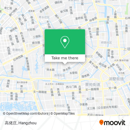 高佬庄 map