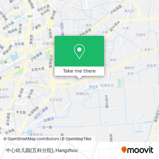中心幼儿园(五科分院) map