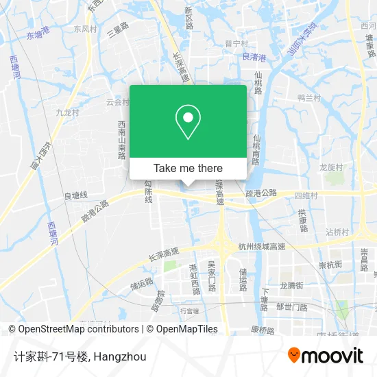 计家斟-71号楼 map