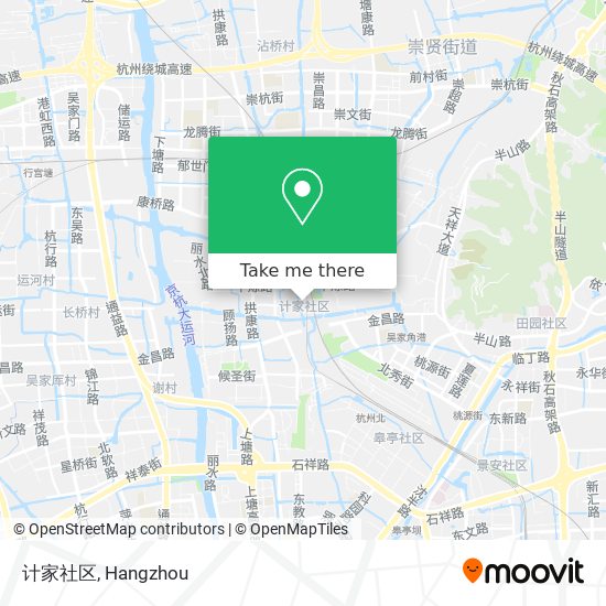 计家社区 map