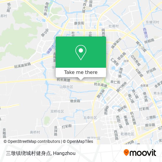 三墩镇绕城村健身点 map