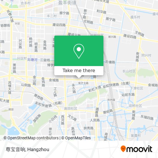 尊宝音响 map
