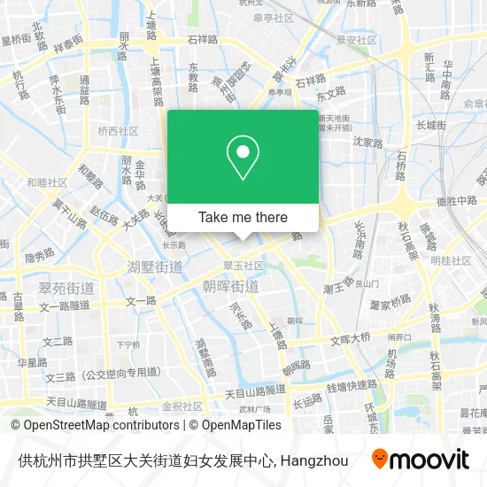 供杭州市拱墅区大关街道妇女发展中心 map