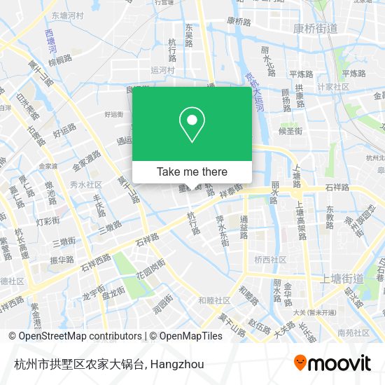 杭州市拱墅区农家大锅台 map