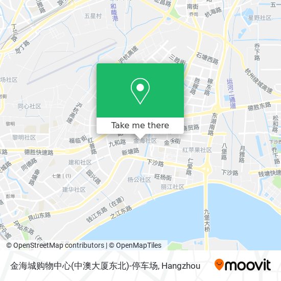 金海城购物中心(中澳大厦东北)-停车场 map