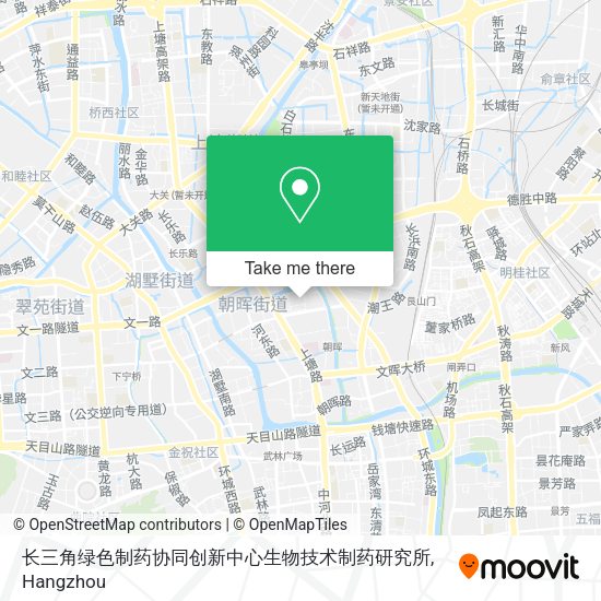长三角绿色制药协同创新中心生物技术制药研究所 map