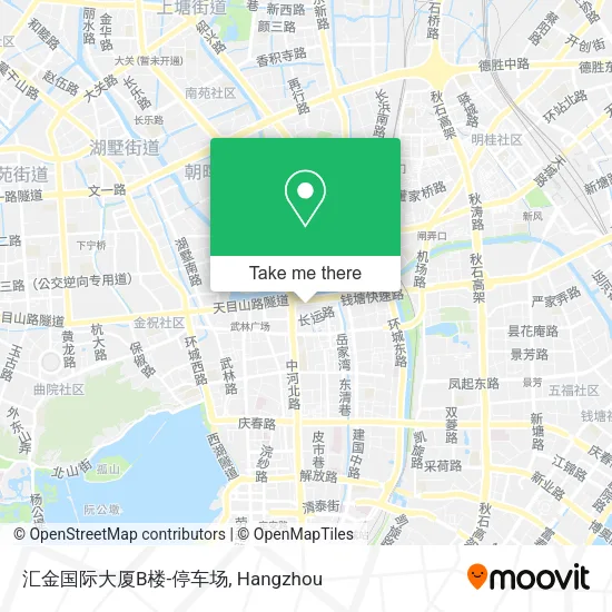 汇金国际大厦B楼-停车场 map