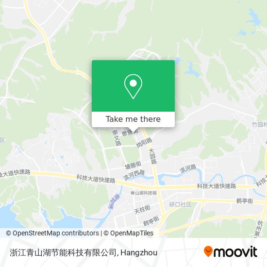 浙江青山湖节能科技有限公司 map