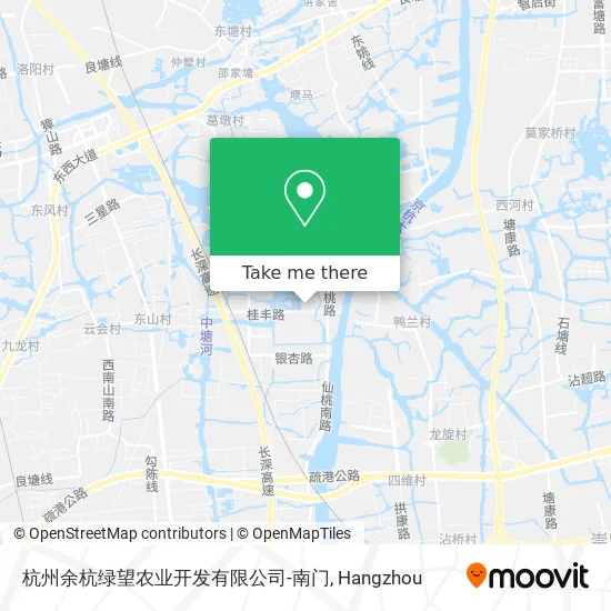 杭州余杭绿望农业开发有限公司-南门 map