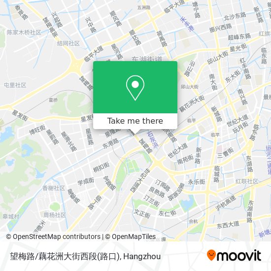 望梅路/藕花洲大街西段(路口) map