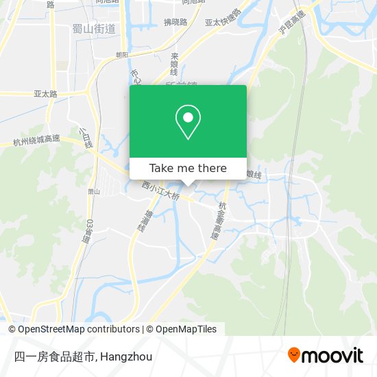 四一房食品超市 map