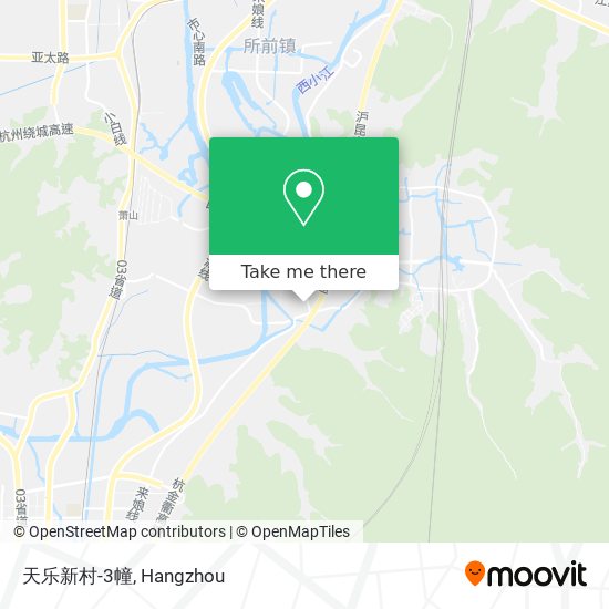天乐新村-3幢 map