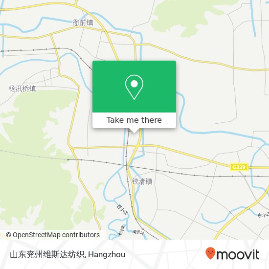 山东兖州维斯达纺织 map