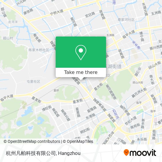 杭州凡帕科技有限公司 map