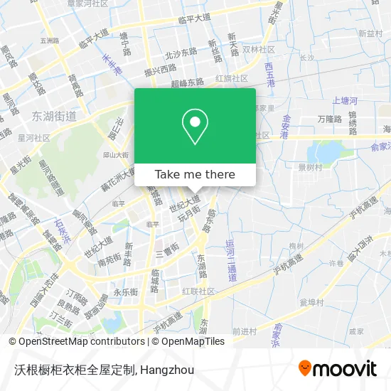 沃根橱柜衣柜全屋定制 map