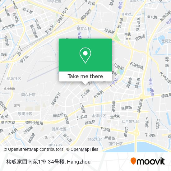 格畈家园南苑1排-34号楼 map