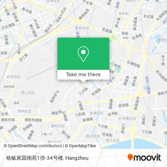 格畈家园南苑1排-34号楼 map